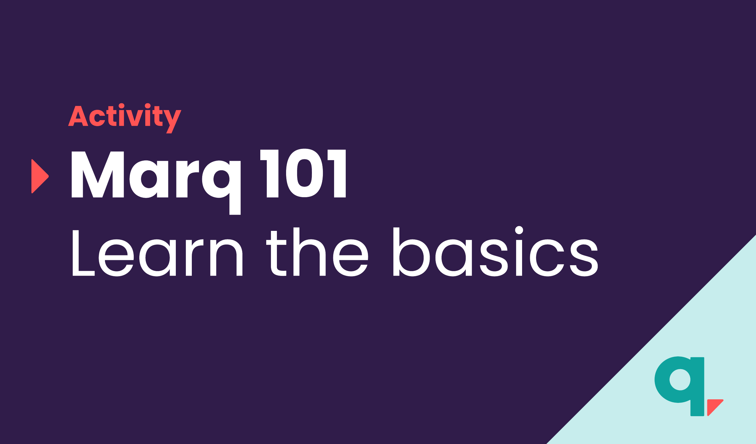 Marq Courses